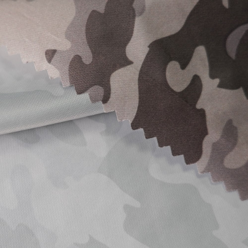 Honeycomb print+film coated fabric